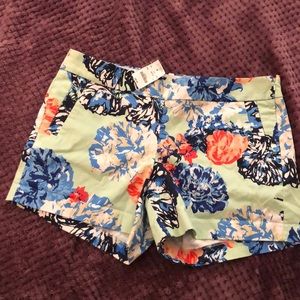 J. Crew Factory Floral Shorts